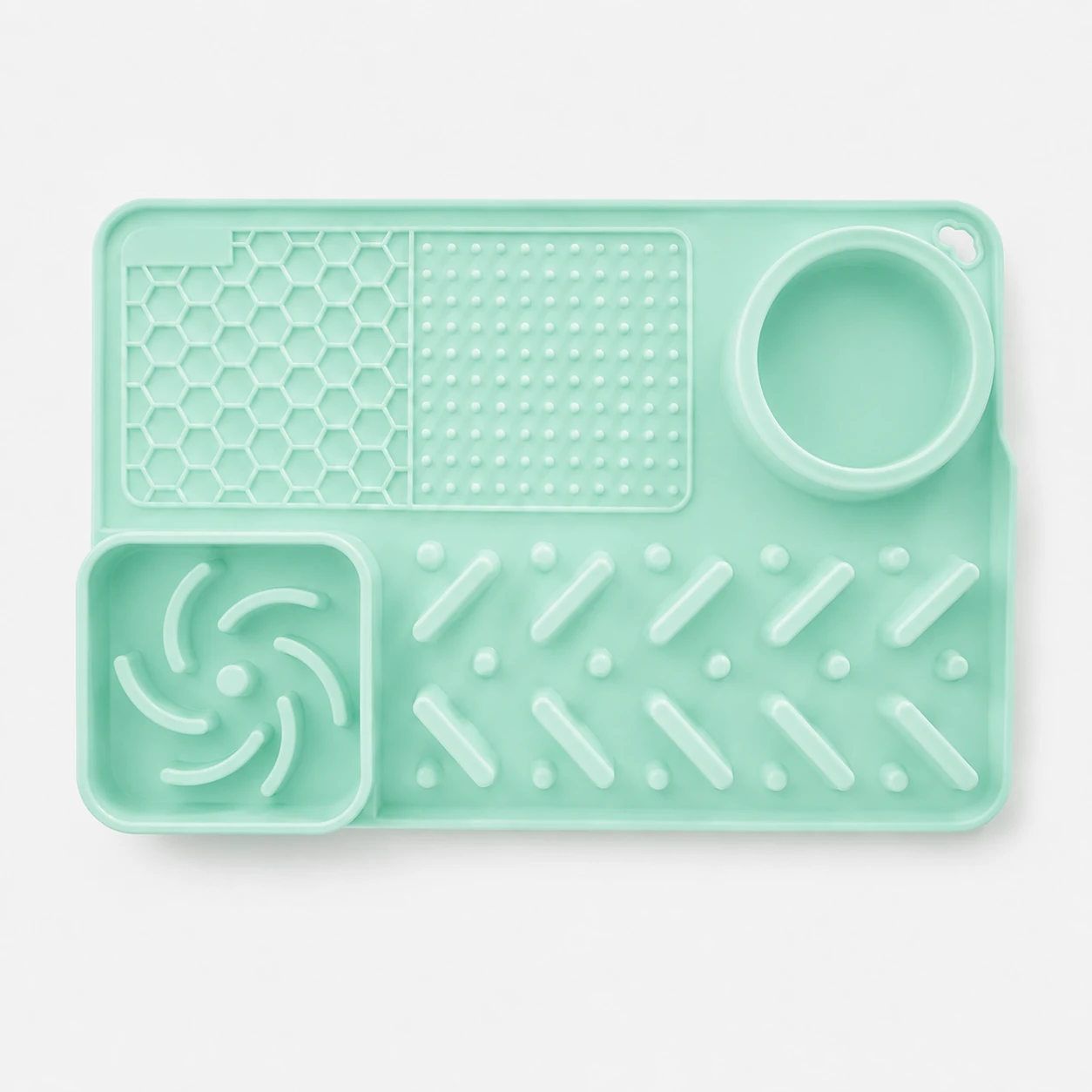 3-in-1 Silicone Pet Feeding Mat