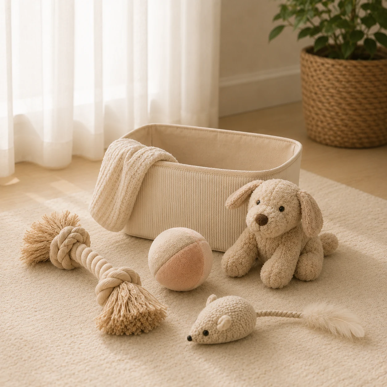 Interactive pet toys and enrichment essentials for cats and dogs