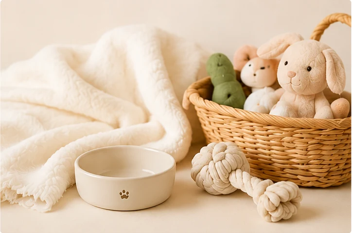 Pet essentials selected for everyday life with cats and dogs